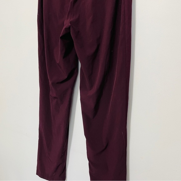 ATHLETA Maroon Tapered Joggers Size 4 - Picture 8 of 9